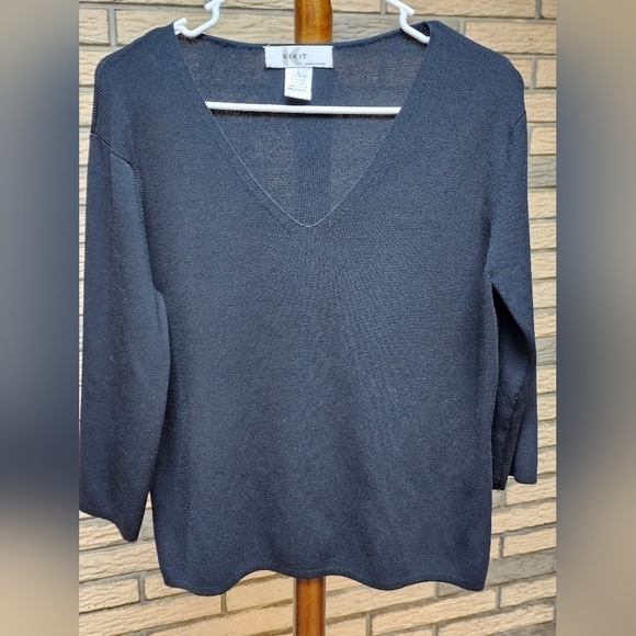 KIKIT Sweater  Sz L Black - Picture 1 of 8